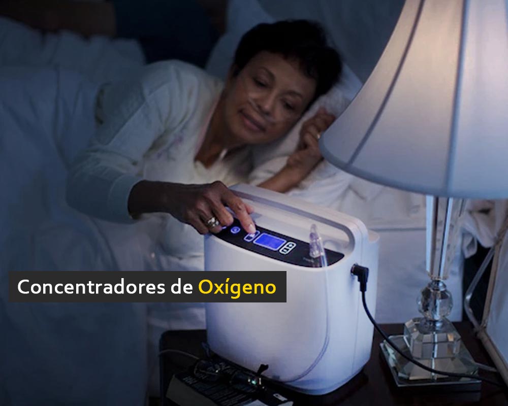 Concentrador de oxigeno para uso en casa